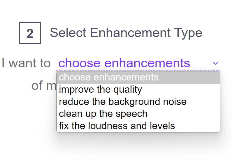 AI Audio Enhancer